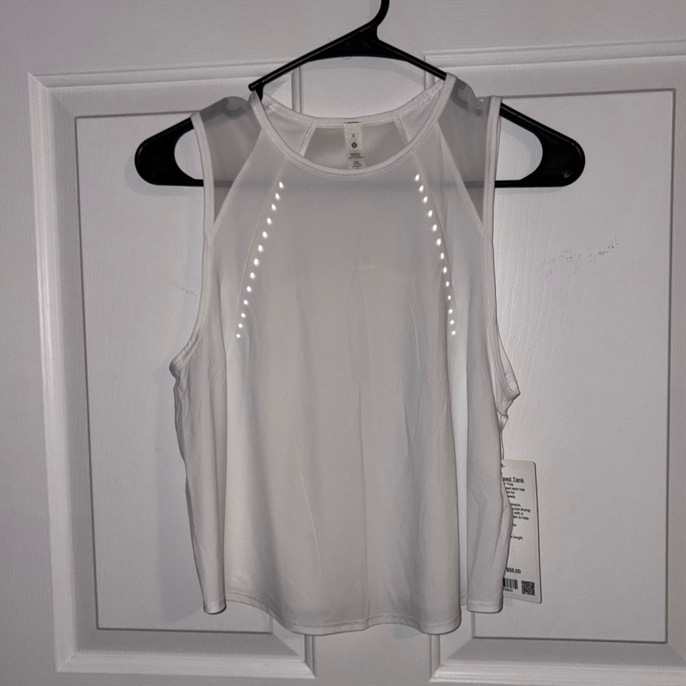 Lululemon Sculpt Cropped Tank Size 6